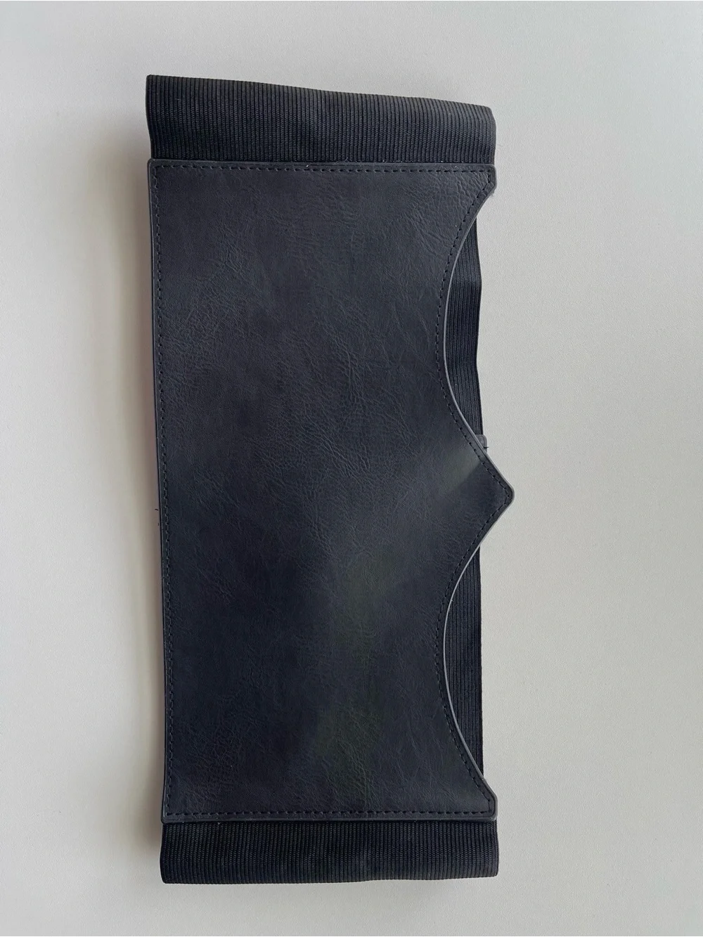 Fashion Nova Black Wide Waist Belt